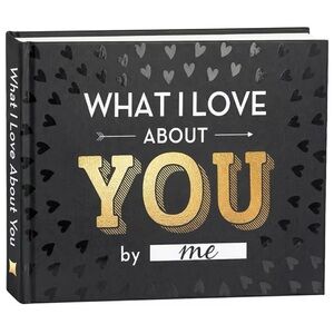 'What I Love About You' Book for Valentine’s Day, anniversaries, thoughtful gift